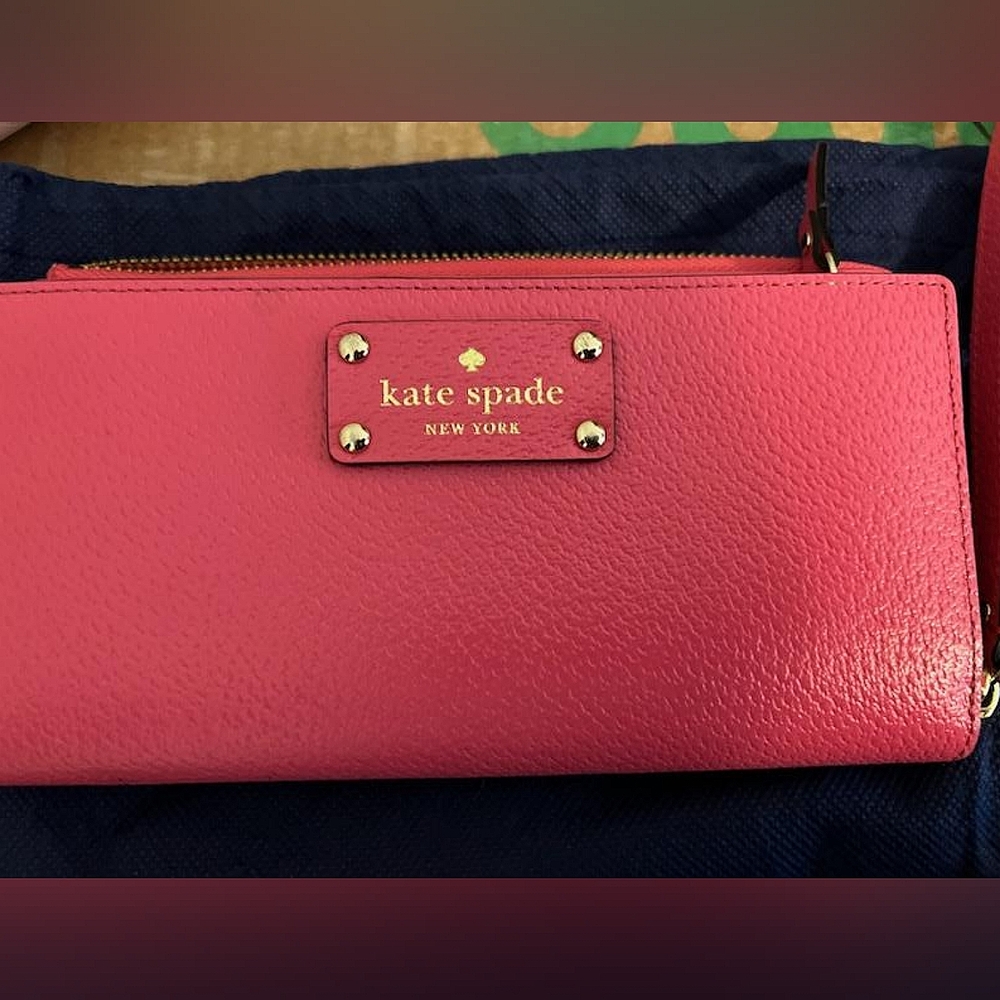 Kate Spade Pink Wallet/Clutch